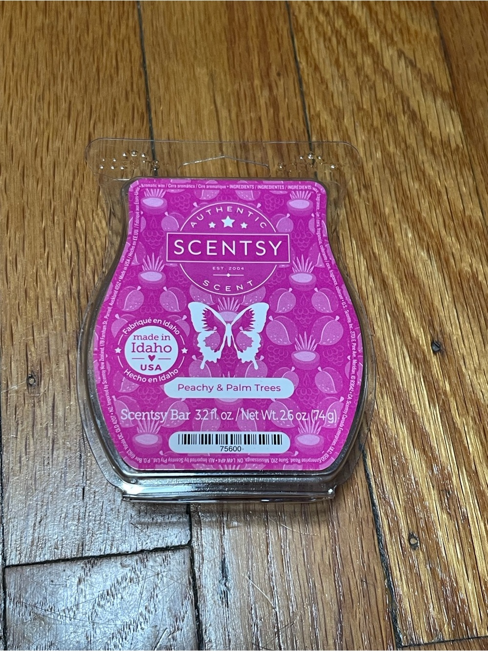 Scentsy Peachy & Palm Trees Wax Bar